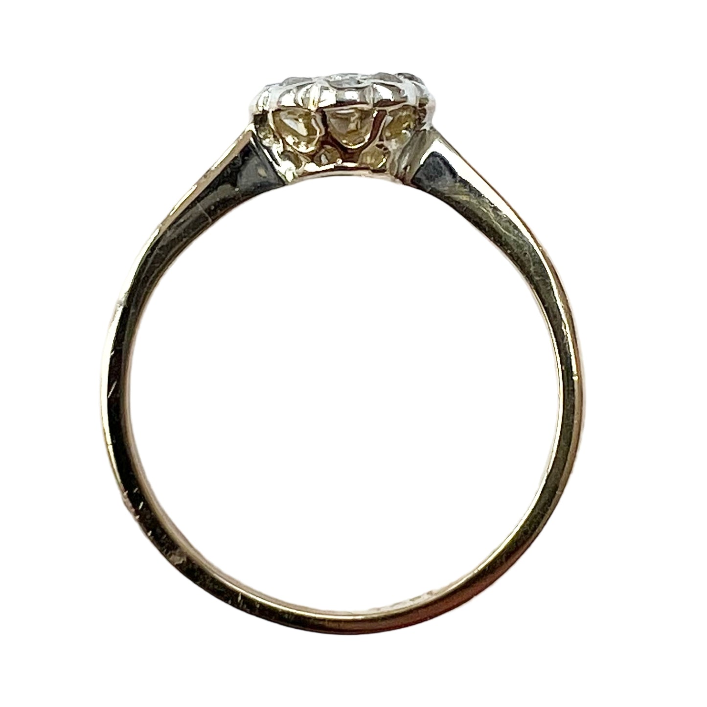 Vintage c1930’s Diamond Daisy Ring