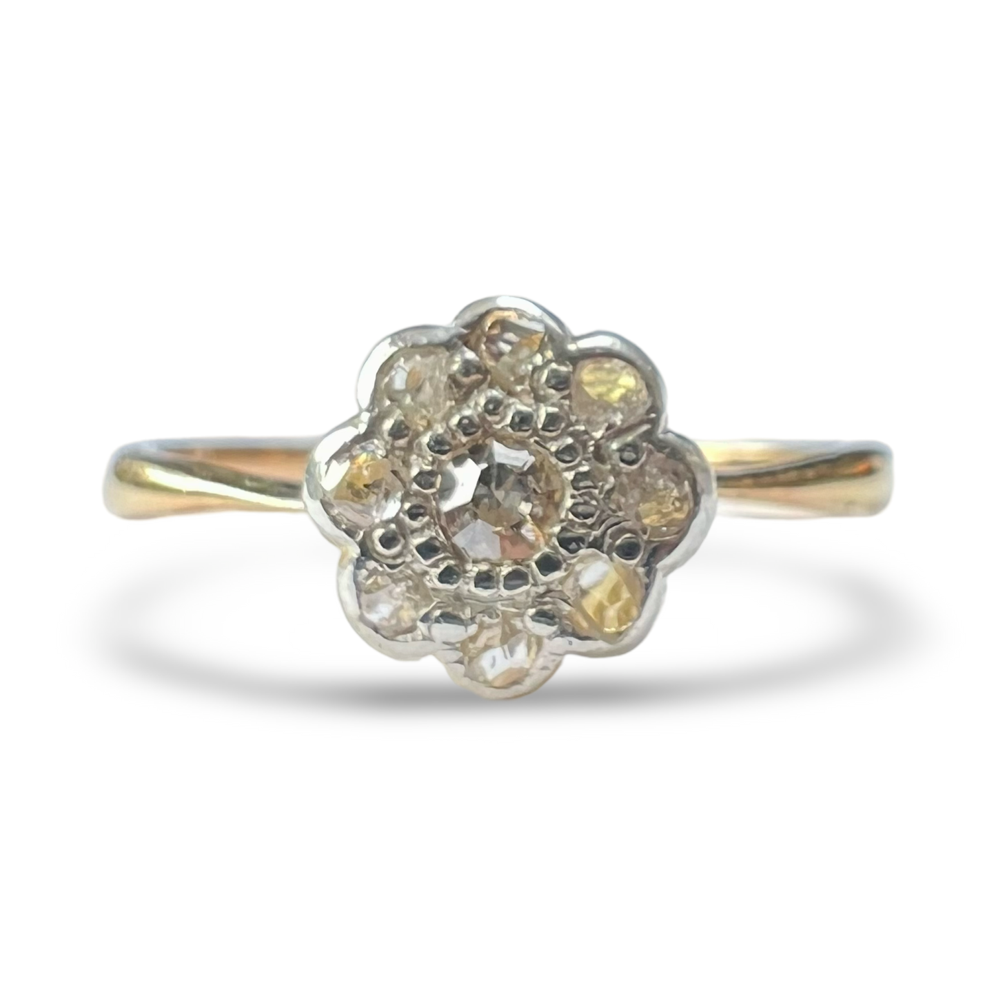 Vintage c1930’s Diamond Daisy Ring