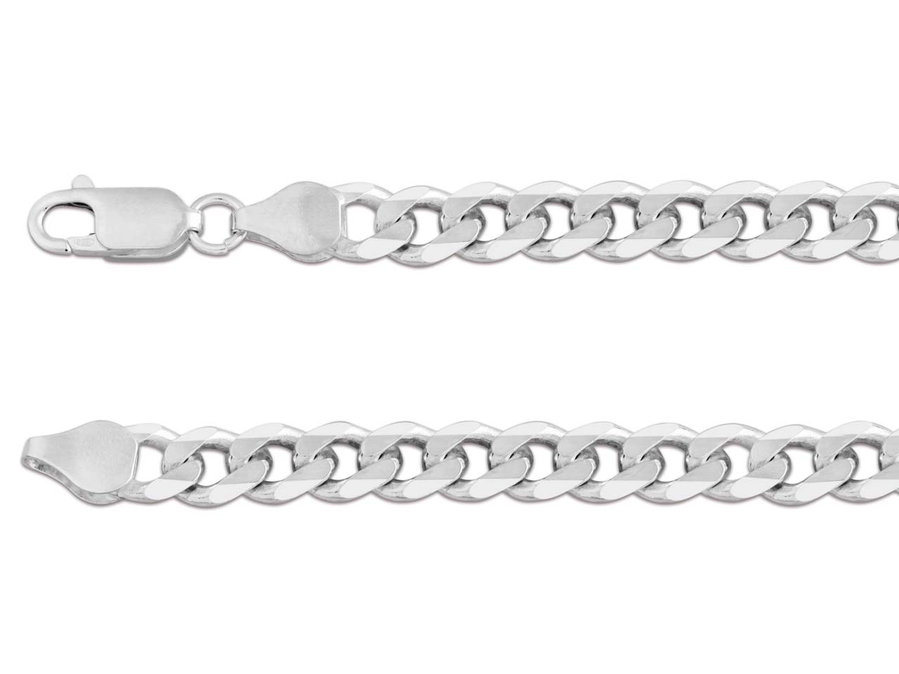 6.5mm Sterling Silver Curb Chain